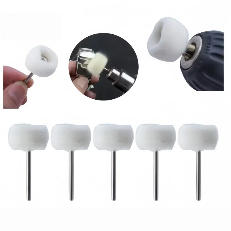 

21Pcs Felt Grinding Heads for Drill & Rotary Tools, Polish Metal, Wood, Jewelry
