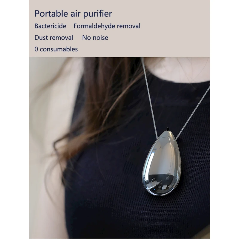 

Best Fashionable Personal Wearable Mini Portable Rechargeable Negative Ion Hanging Neck Air Purifier