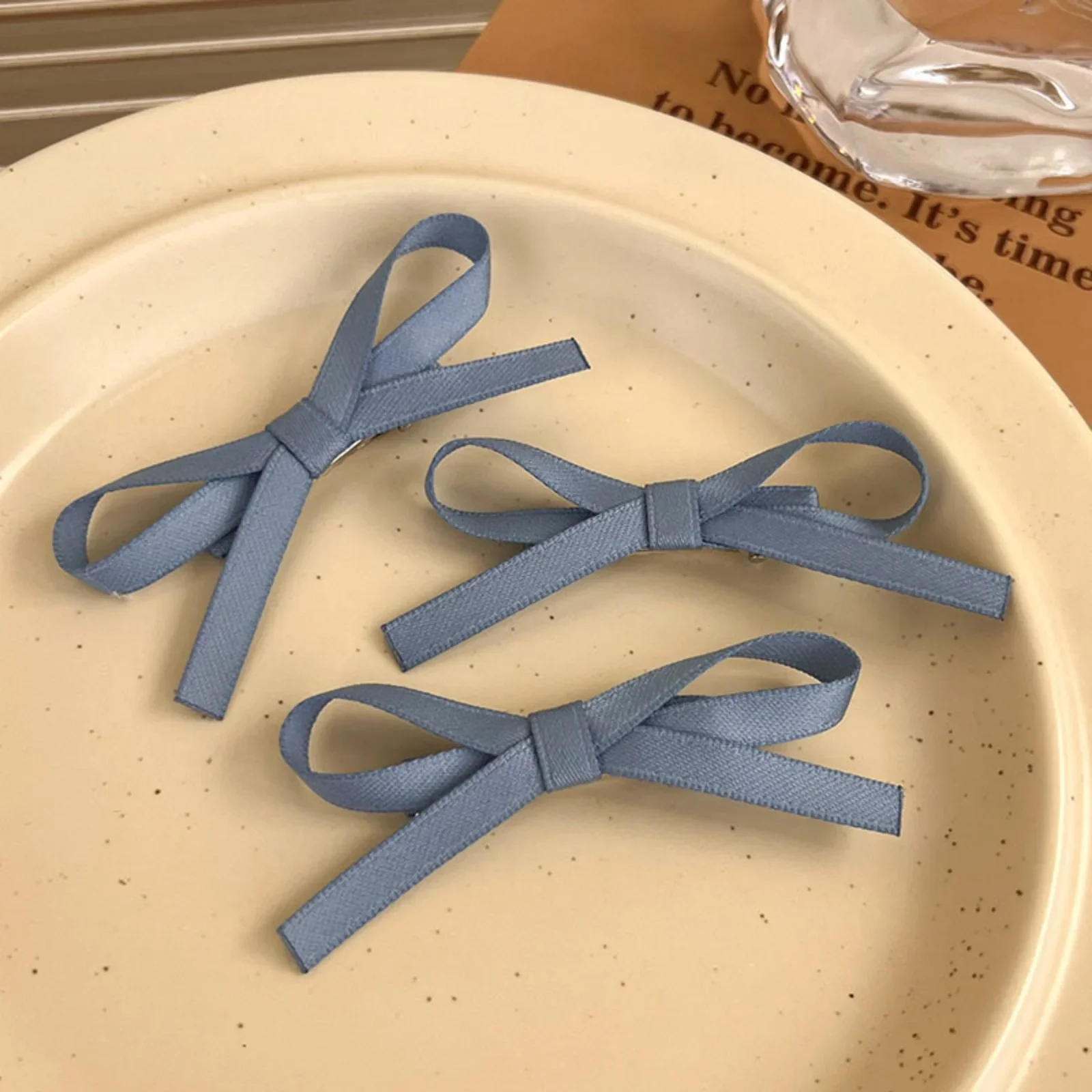 

3 шт., цельный зажим, сладкая и пряная лента Vibe, маленькая лента, плетеная заколка для волос, прическа принцессы, зажим для головного убора