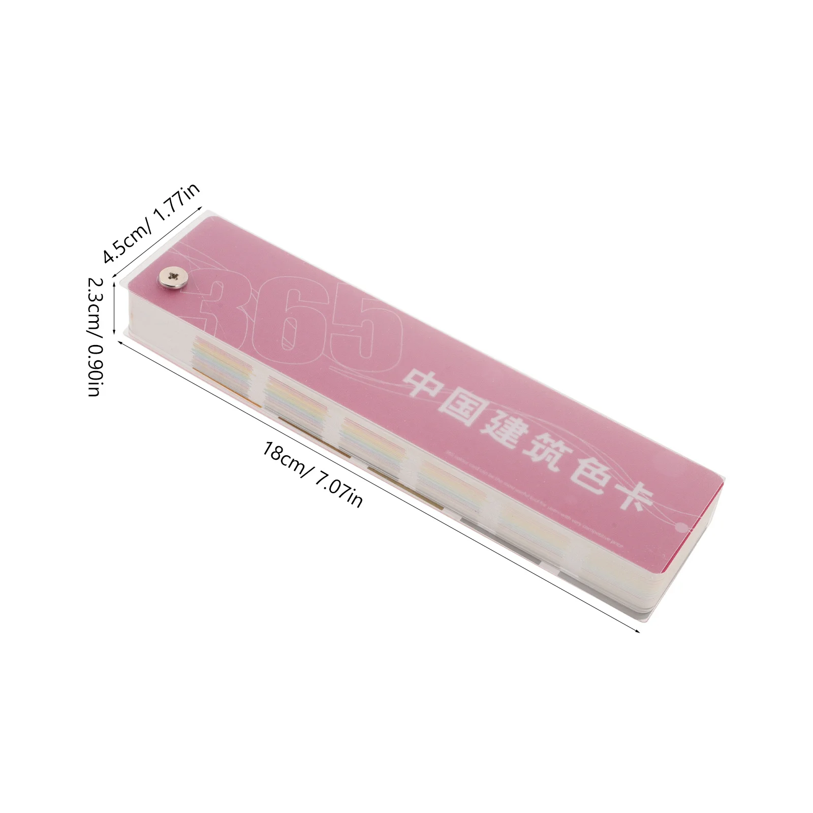 Paint Color Sample Cards - Multi Standard Colors Plastic Paper Chips for Floor Paint Hardware DIY Home Renovation Reliable