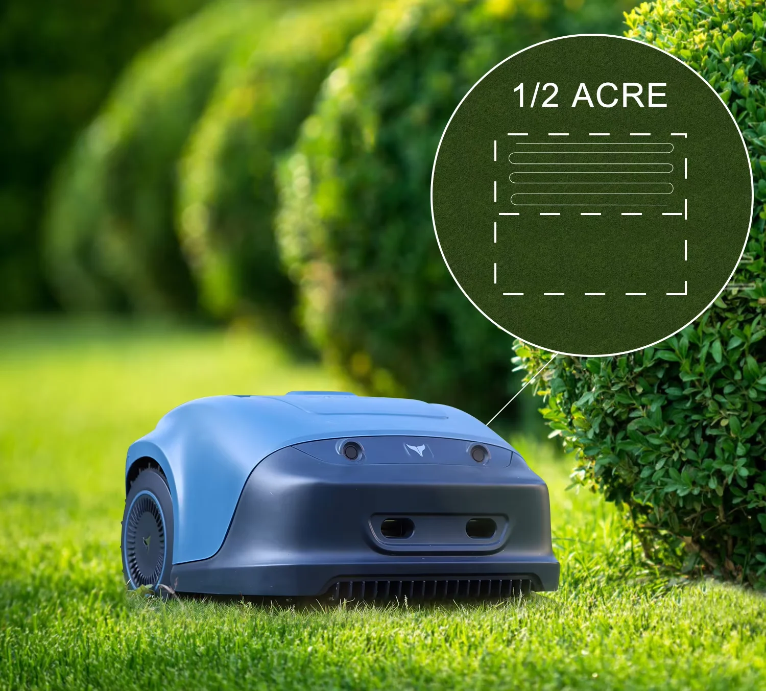 OEM Factory Robotic Lawnmower Self-Propelled with GPS Navigation Grass Cutter Battery App Control Portable  Weeding  Mower