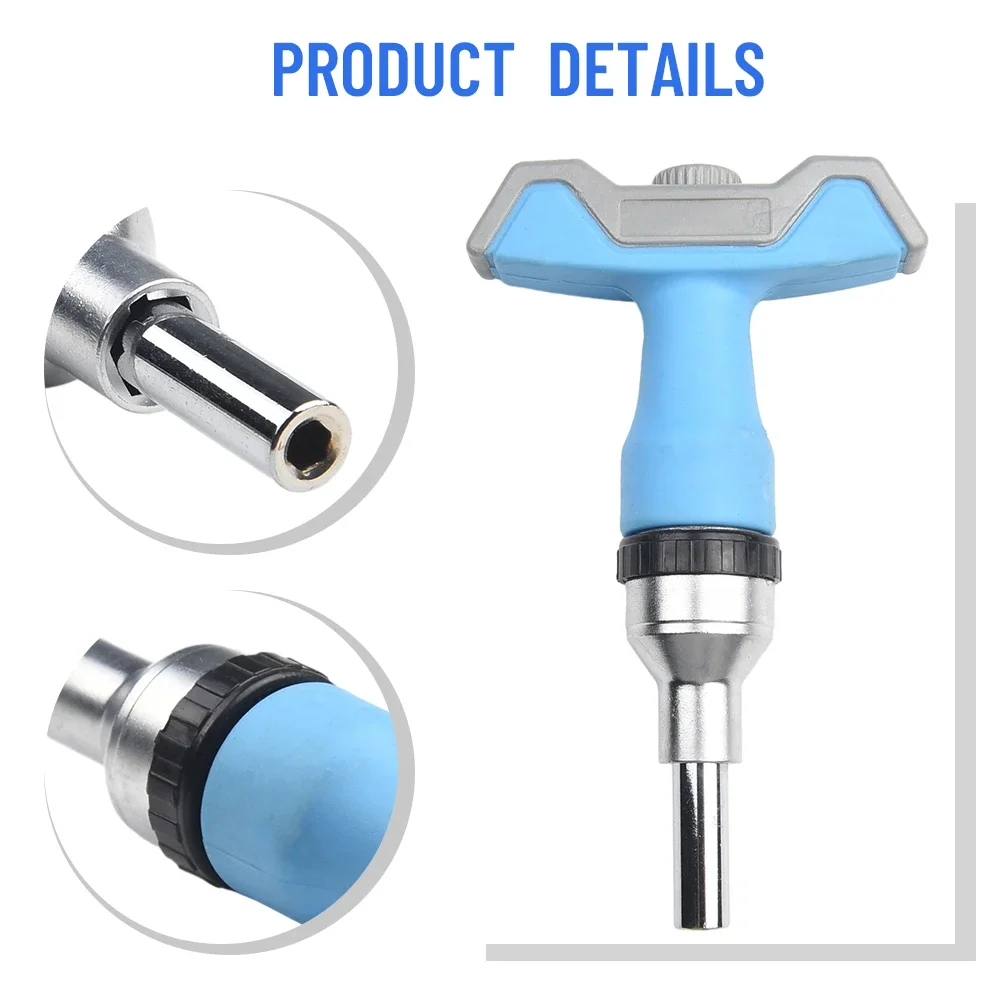 T-Type Screwdriver Handle 2-In-1 Batch Ratchet Driver Hex Adapter For Screwdriver Bits Sockets Slotted Driver Bit Hand Tools