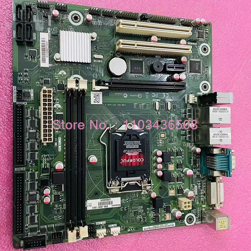 For Advantech Industrial Computer Motherboard H81 Chipset 4th Generation CPU10 Serial Port SIMB-683 SIMB-68300-00A1E