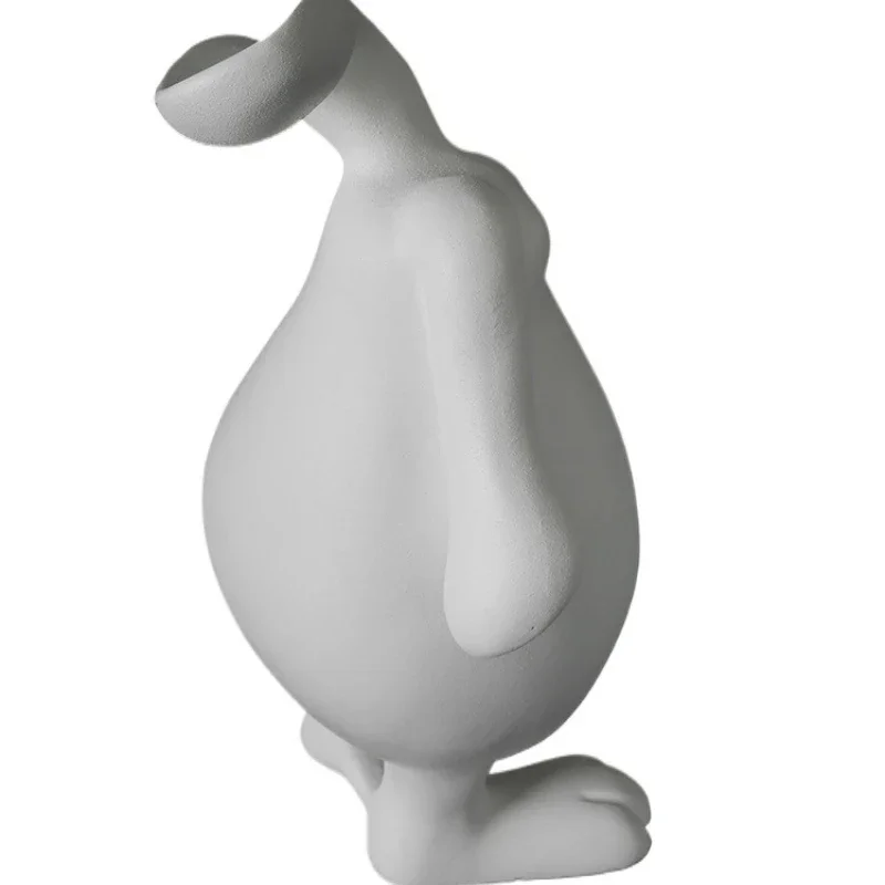 

Hand-pulled embryo medieval white sculpture porch edge living room ornament