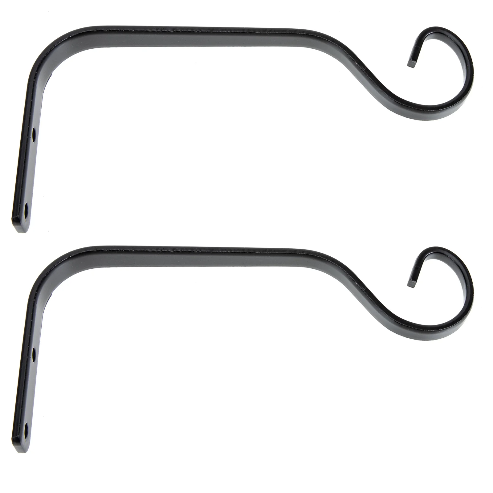 

2 Pcs Plant Hook Bracket Heavy-duty Metal Hooks Stand Hanging Iron Flower Pot Brackets Pots for Plants Planter up Wall