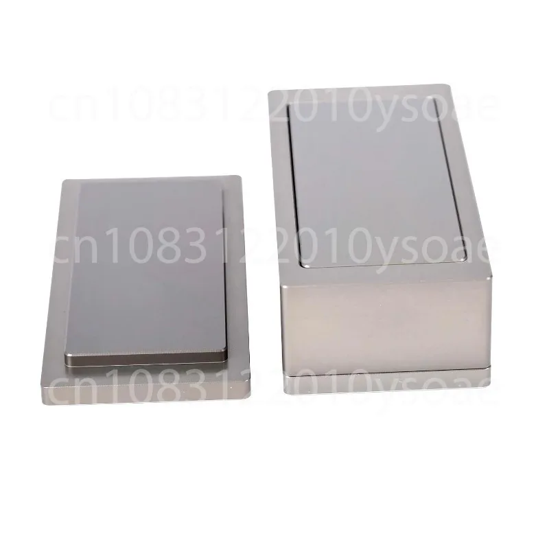 

2x4in rosin machine pre-press plate pure aluminum pre-press molding mold plate