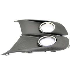 Front Fog Lamp Fog Light Grille Cover 1T0853665P 1T0853666P For VW Caddy 2K Facelift 2011 2012 2013 2014 2015 Car-Styling