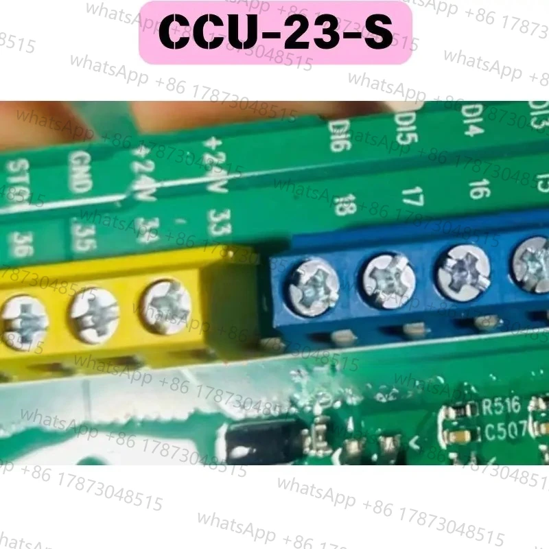 Placa-mãe CCU-23-S usada Teste funcional OK Entrega rápida