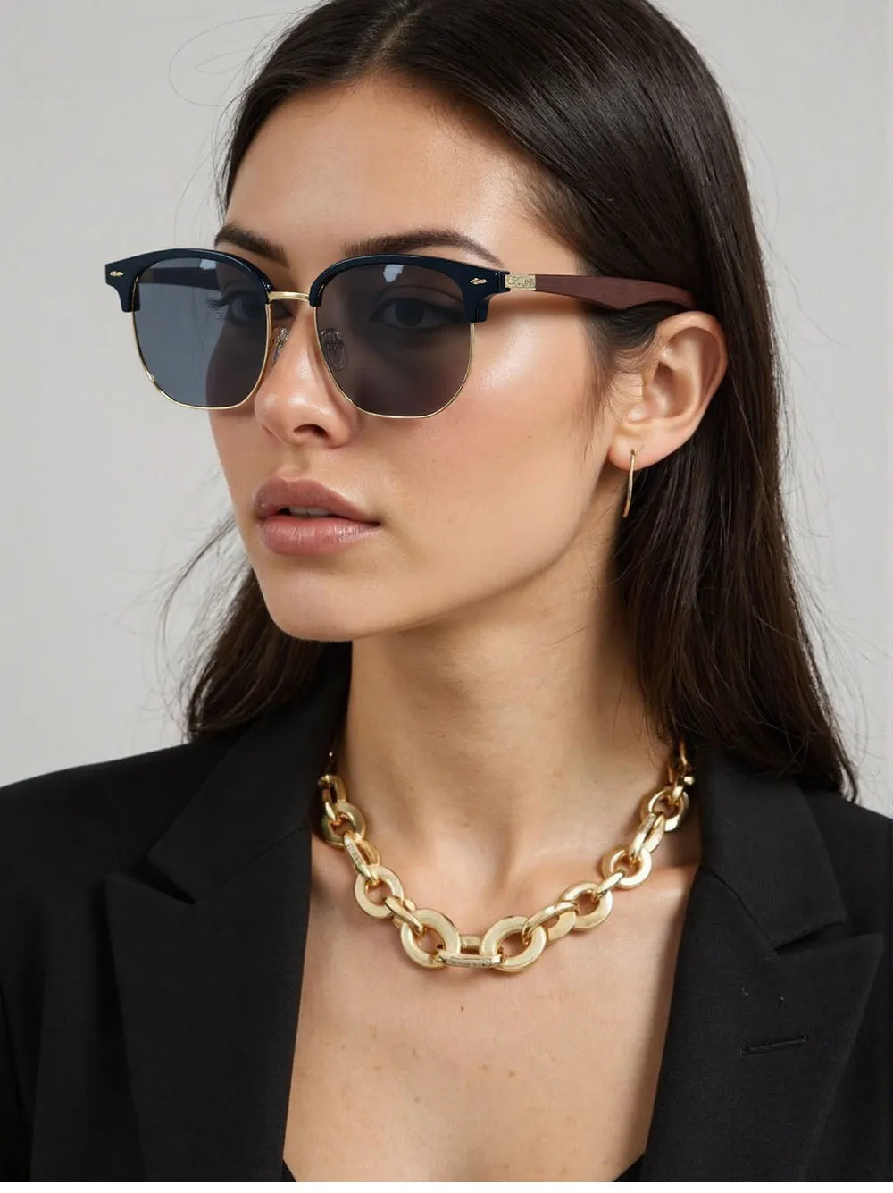 2025 sonnenbrille Männer Sonnencreme Vintage Sonnenbrille Frauen Trendy Retro Mode Gläser Luxe Lunette Soleil Femme Gafas De Sol Hombre – Detail 3