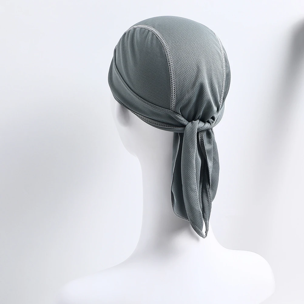 3Pcs Breathable Cooling Skull Caps Sweat Wicking Cycling Liner Beanie Bandana Head Wraps for Outdoor Summer Activities