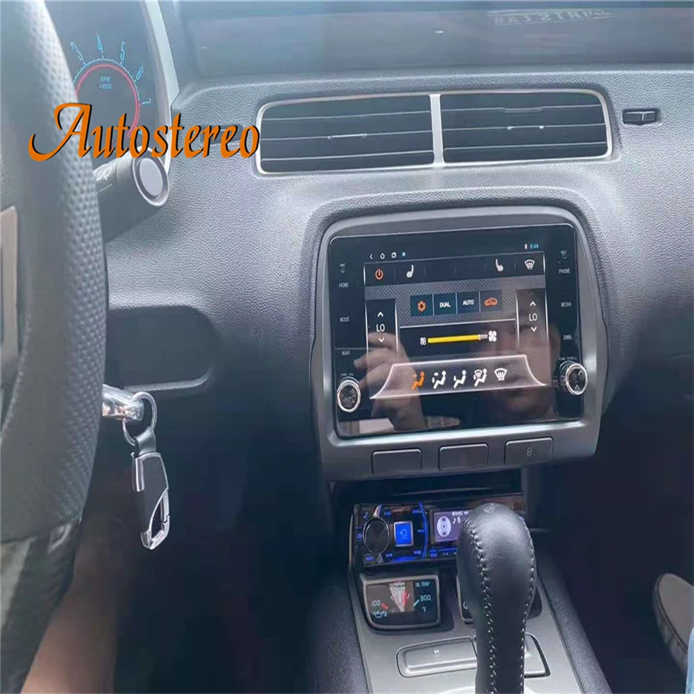 Android 13 For Chevrolet Camaro 2010-2015 Tesla Screen Car GPS Navigation Vehicle Multimedia Player Radio Tape Recorder Carplay