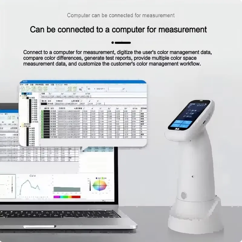 High Precision Portable Colorimeter PS210 Paint Coating Plastic Colorimeter PS110