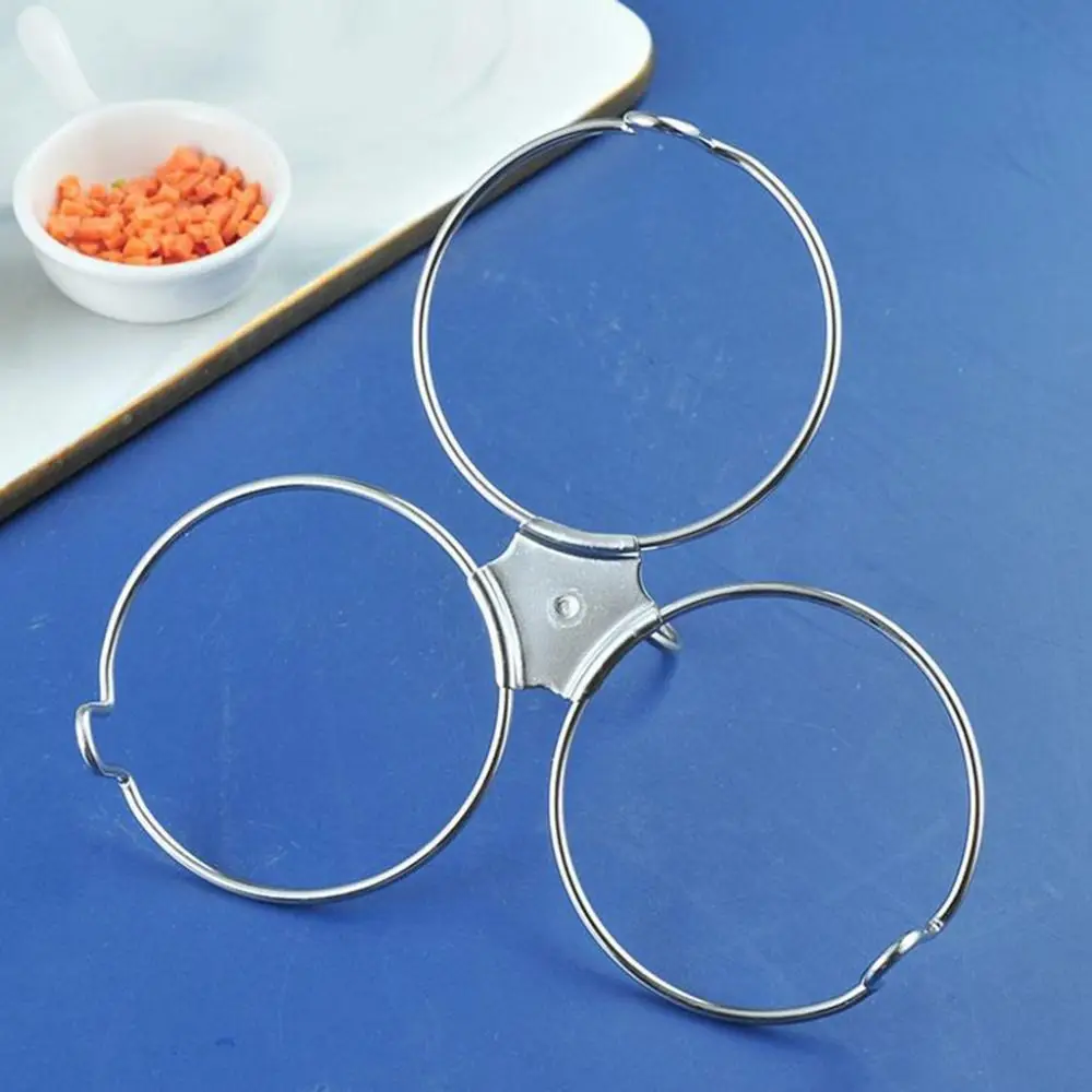 Durable Stainless Steel Egg Cooker Heart-Shaped 3-in-1 Egg Steamer Omelette Mold Kitchen Cooking Tool