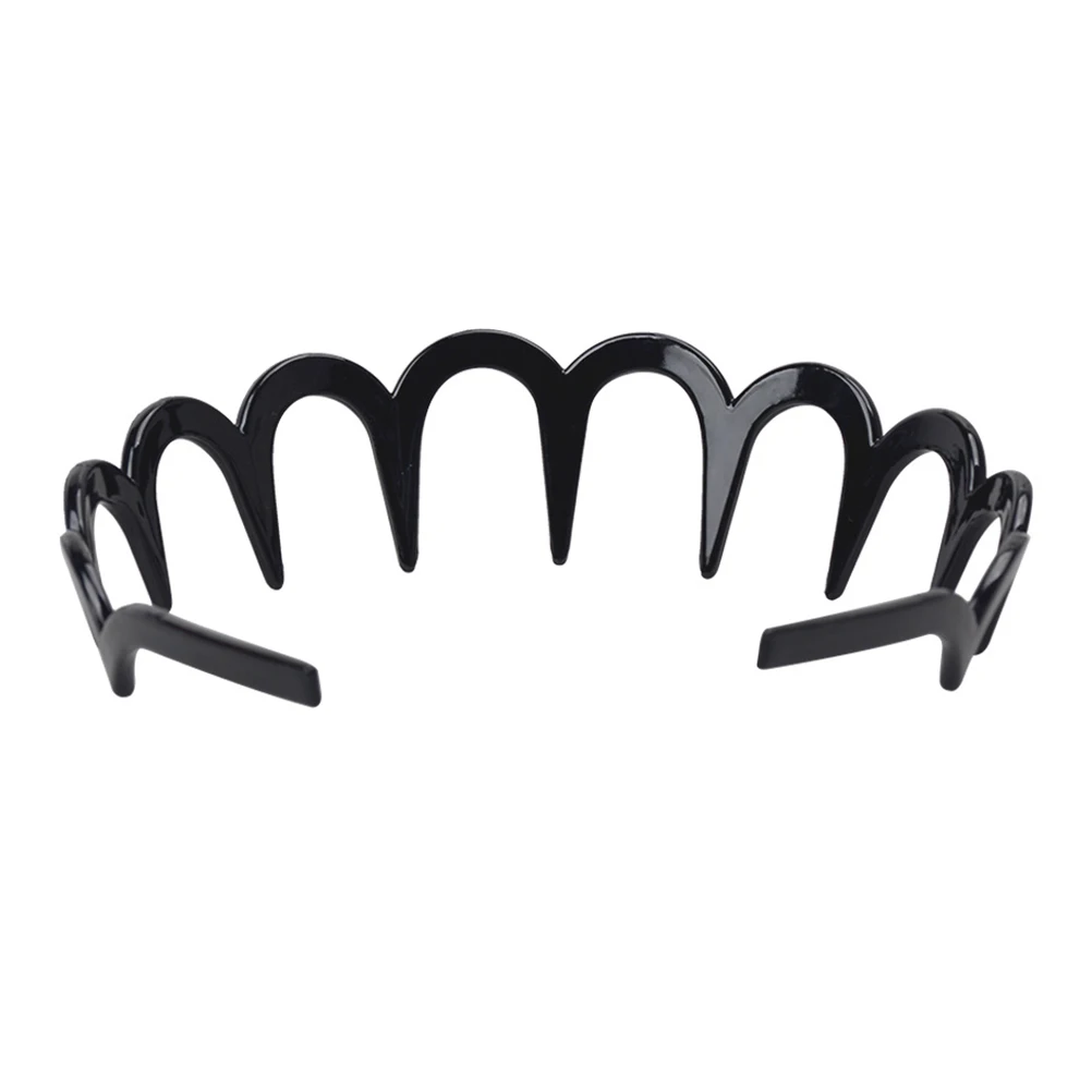 

4pcs Hard Plastic Hairband Unisex Headband Accessories Antiskid Hair Clasp For Long Bangs Face Wash Exercise Durable Stylish
