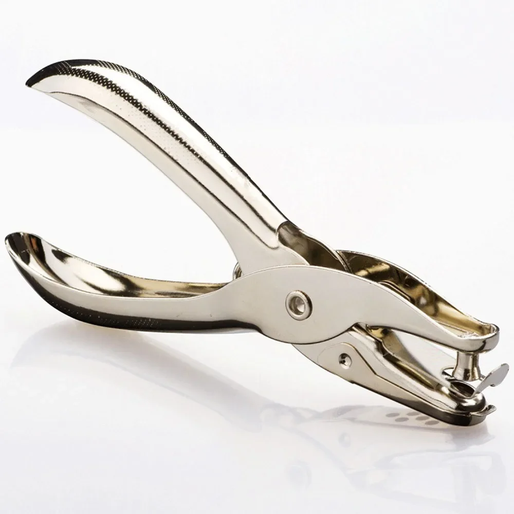 Single Hole Puncher Metal 3mm/6mm Pore Diameter Punch Pliers Hand Paper Scrapbooking Punches Punching Tools