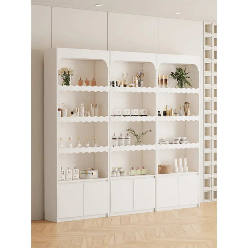 custom.Beauty Salon Cosmetic Display Cabinets Skin Care Products Display Cabinets Direct Broadcast Room Display Cabinets