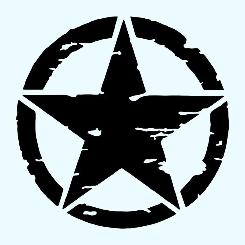 

Car Decal Damage Star Die-cutting Vinyl Decal Waterproof Computer Notebook Size Optional