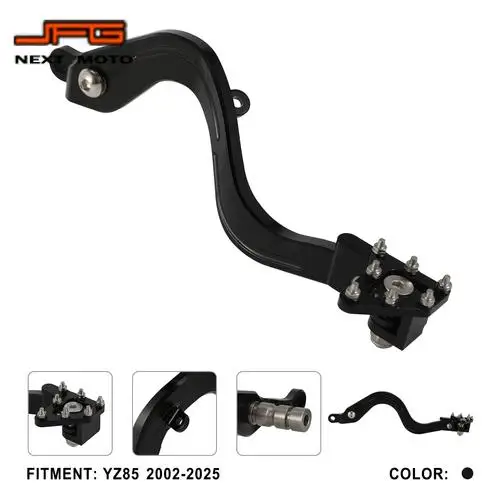 

Рычаг переключения тормозов с ЧПУ, педаль, подножки, подставка для ног для Yamaha YZ 85 2002-2025, алюминиевые аксессуары для мотоциклов