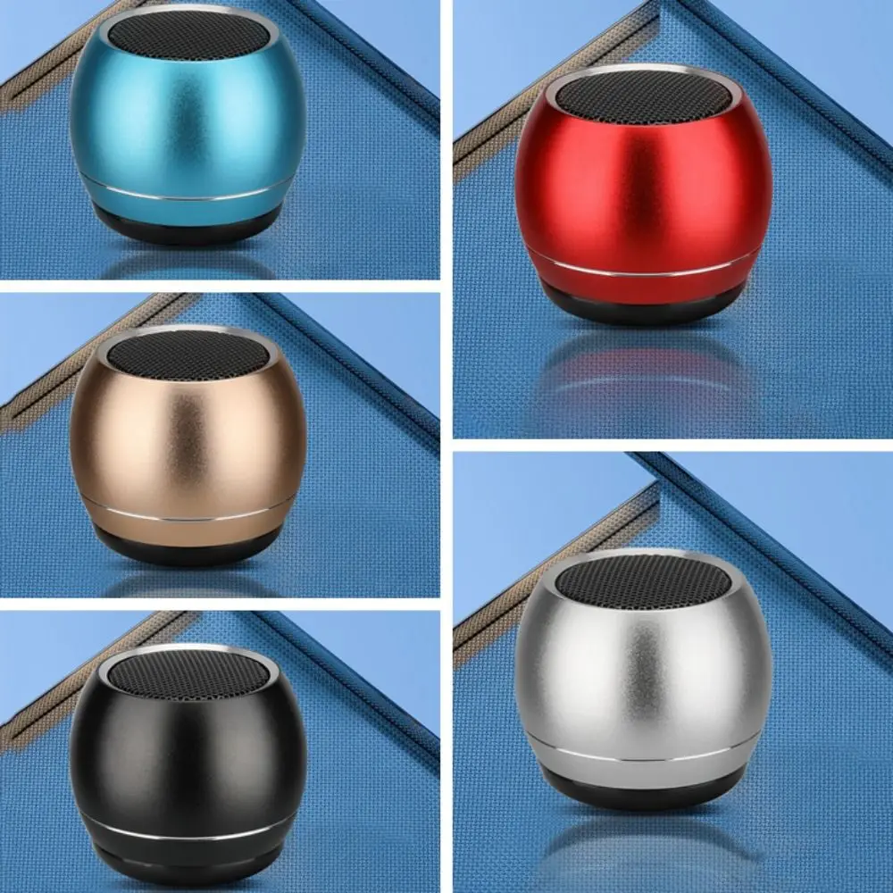 U3 TWS Interconnect Portable Mini Wireless Stereo Speaker Bluetooth  Metal Heavy Subwoofer Outdoor Speaker