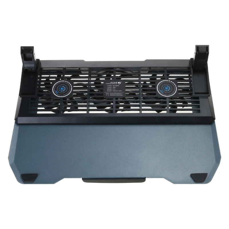 Gaming Laptop Coolers Laptop Fan Cooling Stand Quiet Cooling Fans for Laptop Height Stand LED Light Laptop Cooling Pad