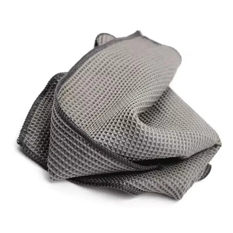 Waffle Auto Towels Detailing Cleaning Cloth Car Rag Wash Towel Fast Dry Car Home Care Maintenance Accessories 40X40cm