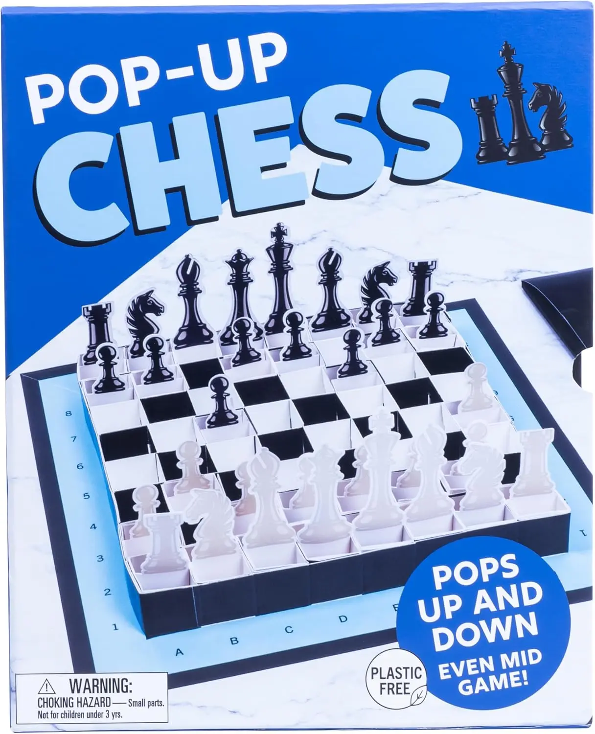 

Pop-Up Chess Set: Foldable, Travel-Friendly Game for Kids & Adults – Quick Setup, Durable Design