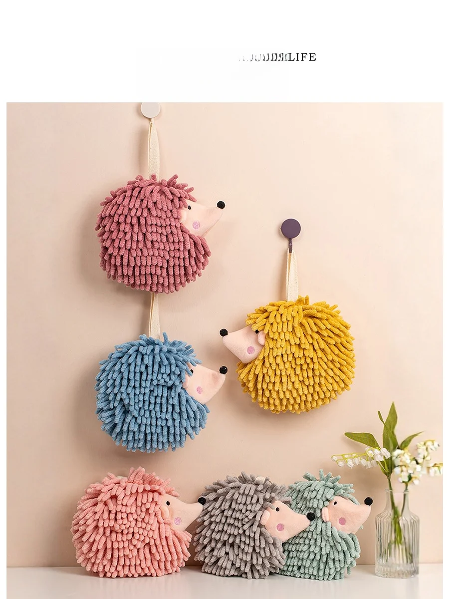 

Tlife H Мультяшный полотенец-шарик в виде животного, подвесной, для кухни, для уборки, для личной гигиены