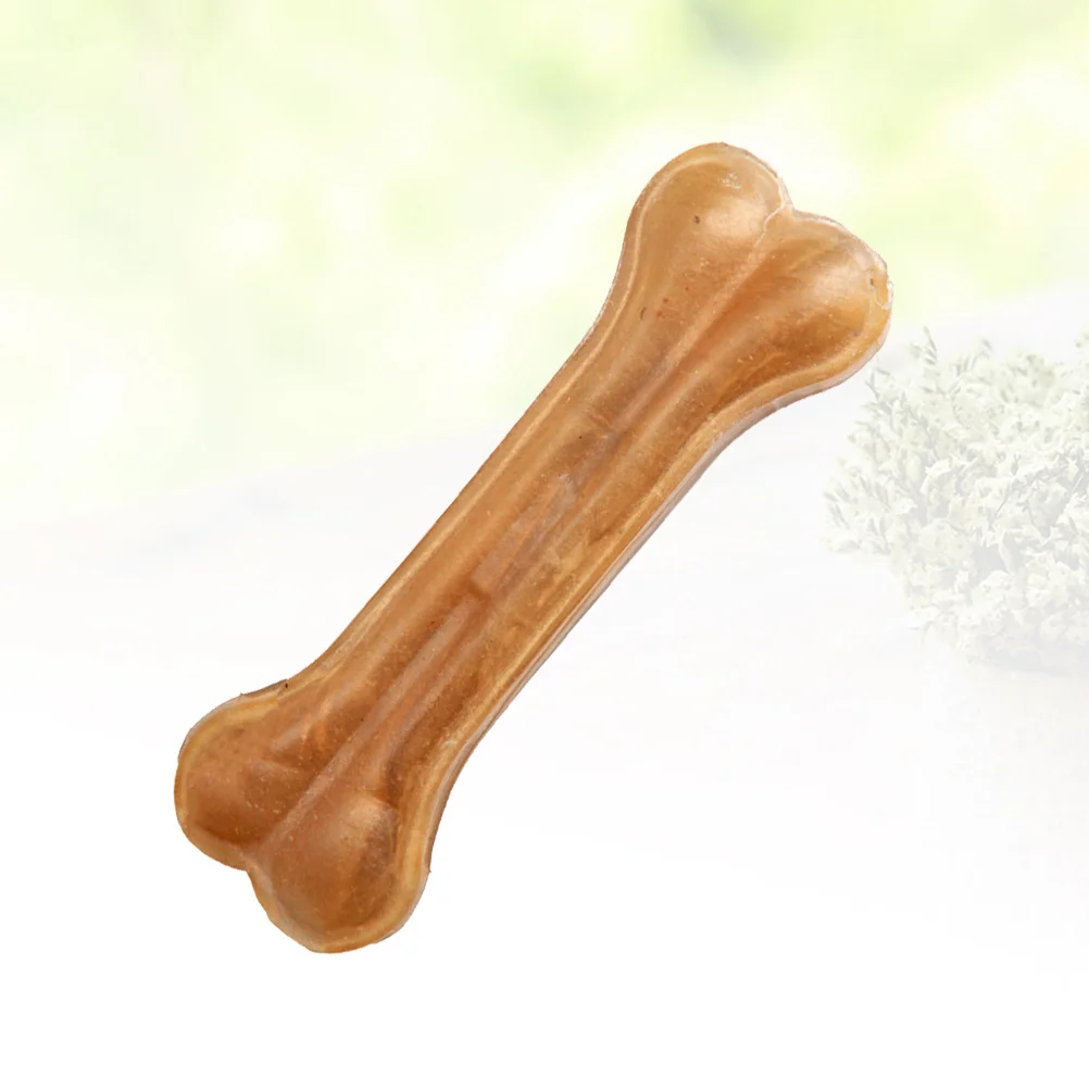 

Dog 5Inch Dog Bone Shape Pet Teeth Cleaning Durable Puppy Teether For Anxiety Relief Pet Bone Play Tool