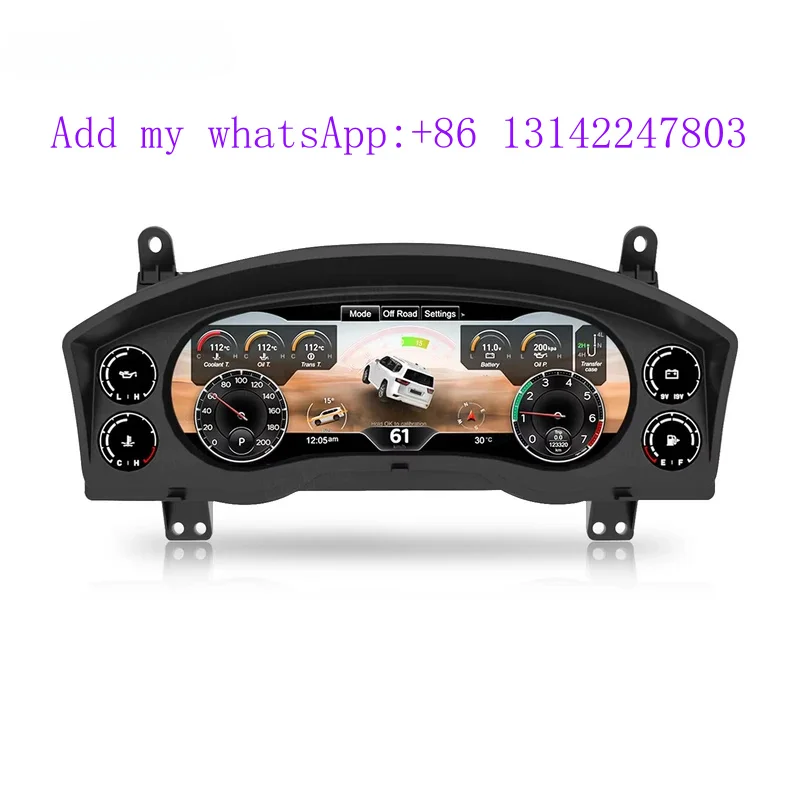 

Новинка для LC200 2008-2020, многофункциональный спидометр, экран приборной панели, плеер Linux