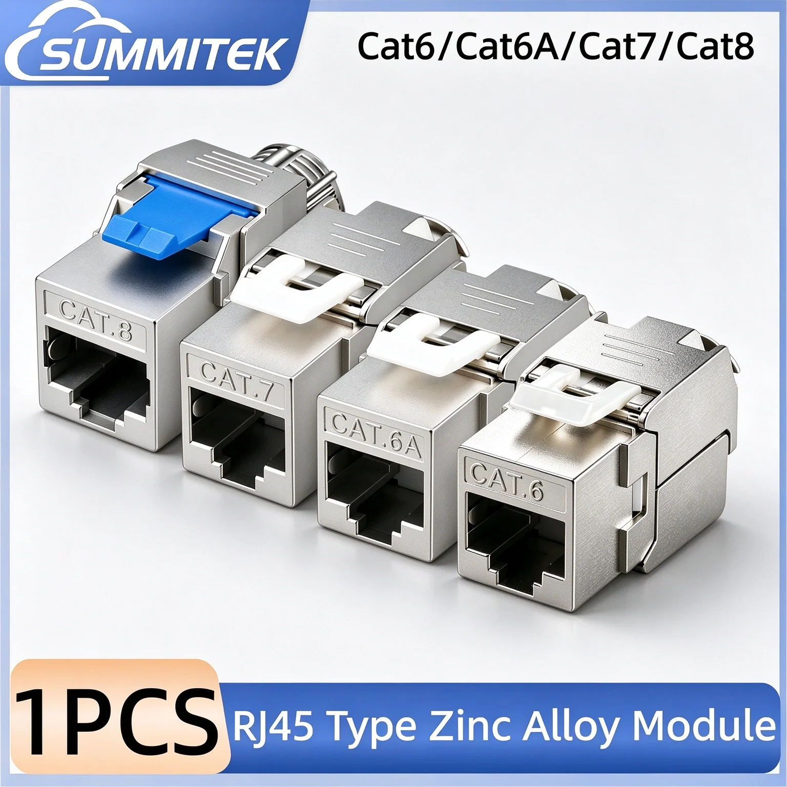 Rj45 Jack - SUMMITEK 1 шт. Keystone-разъем RJ45 CAT6