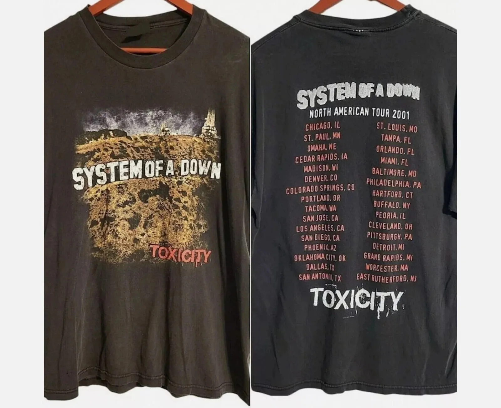 SOAD Tour Shirt 2025 NEW ITEM