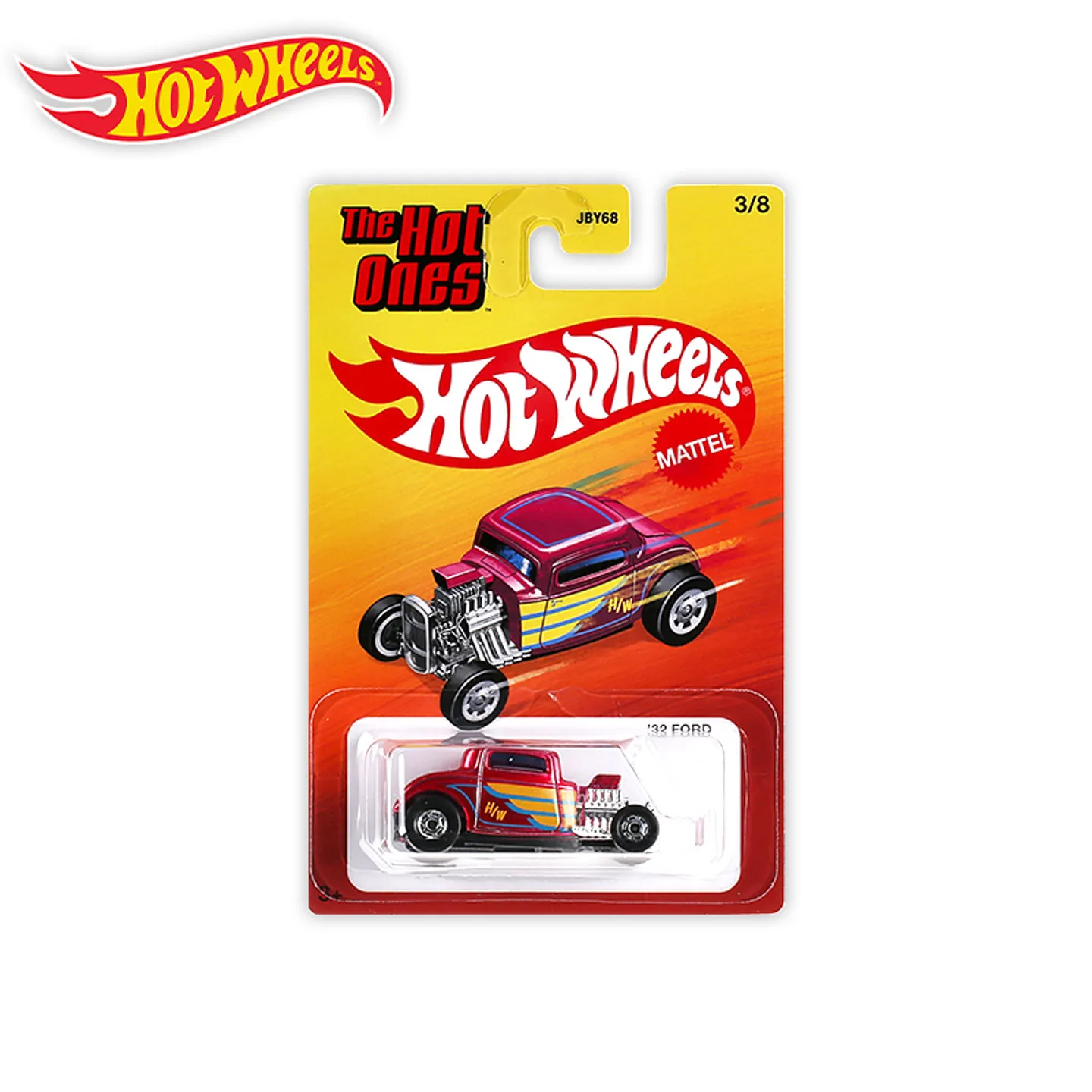 2026C Hot Wheels The Hot Ones Mix 2 Volkswagen Alfa Romeo Ford Bmw Lamborghini Toyota Camaro Honda 1:64 Diecast Alloy Car Gifts