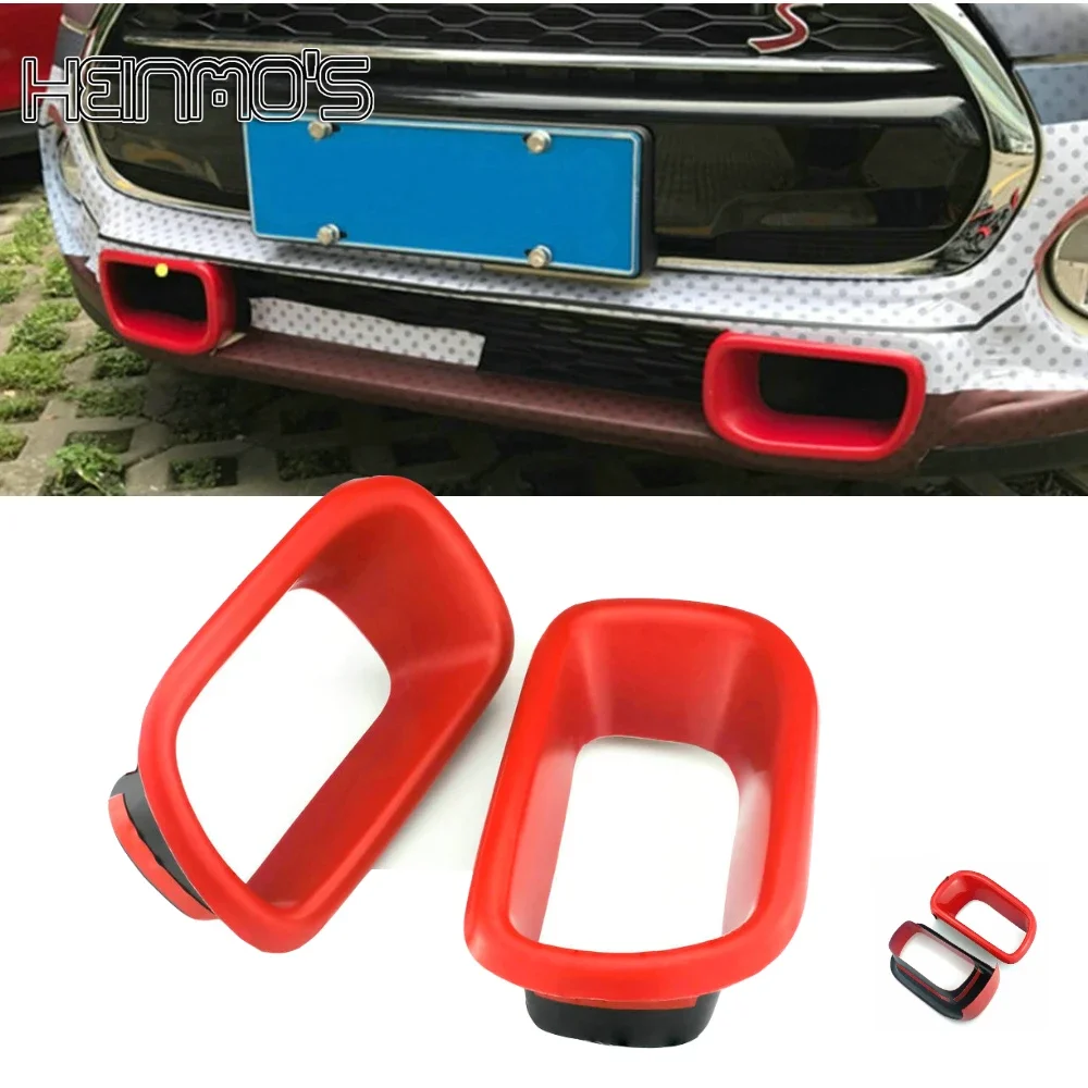 

For Mini Cooper S F55 F56 2015-2020 2021 Hardtop Hatchback Car Front Grill Air Inlet Outlet Cover Sticker Decoration Accessories