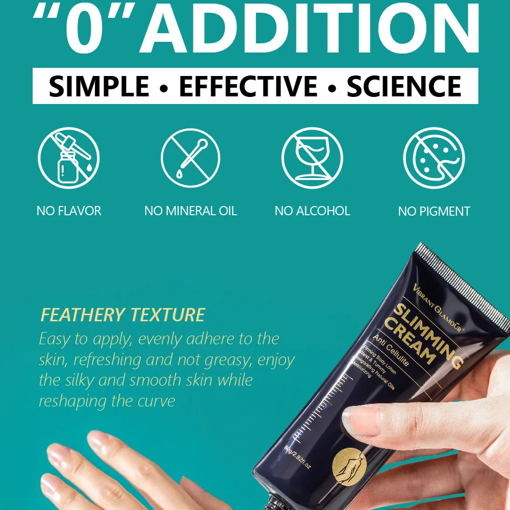 

VIBRANT GLAMOUR Slimming Massage Cream Full Body Firming Shaping Fat Burning Lotion Salon Use Skincare Wholesale Firming