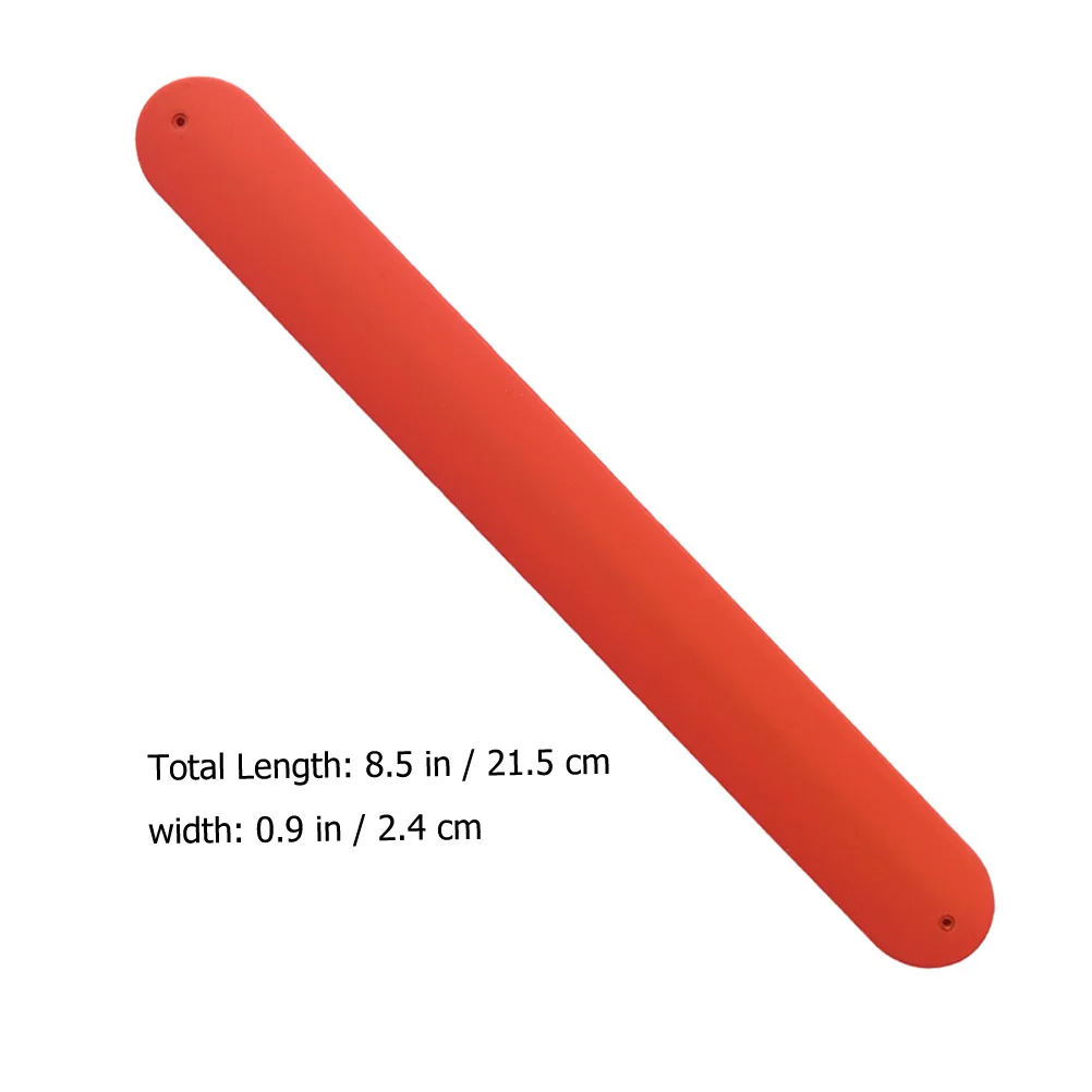 

4 Pcs Silicone Bracelet Wrist-hugging Bracelets Clapping Girl Flexible Carnival Silica Gel Snap Creative Children