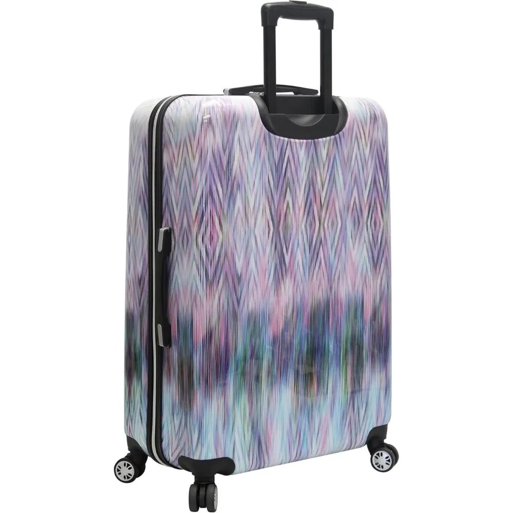 Mala rígida abs + pc resistente a arranhões de 28 polegadas - coleção de bagagem leve de designer