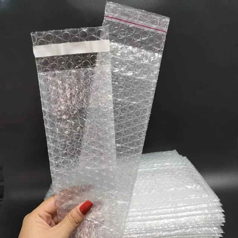 bilayer bubble thickened bubble bag 5 x 5cm / 6 x 8CM shockproof self-adhesive sealing foam bag express packaging express bags