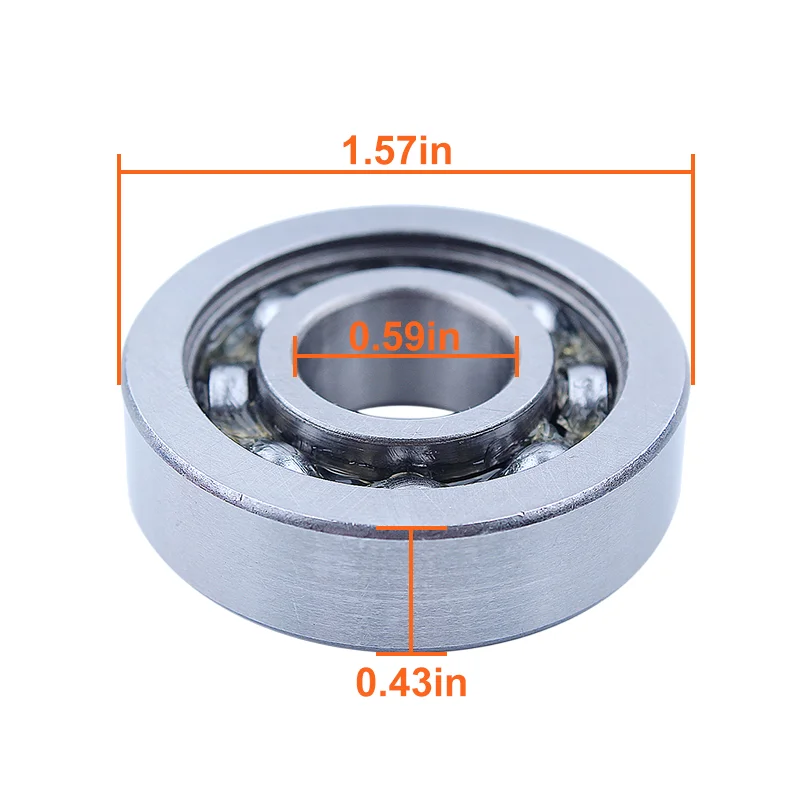 Crankshaft Ball Bearing For Husqvarna 455 Rancher 455E X-Torq Chainsaw 503251601 Replacement Spare Parts 2Pcs