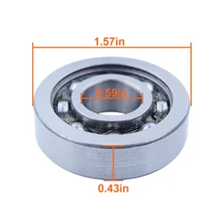Crankshaft Ball Bearing For Husqvarna 455 Rancher 455E X-Torq Chainsaw 503251601 Replacement Spare Parts 2Pcs