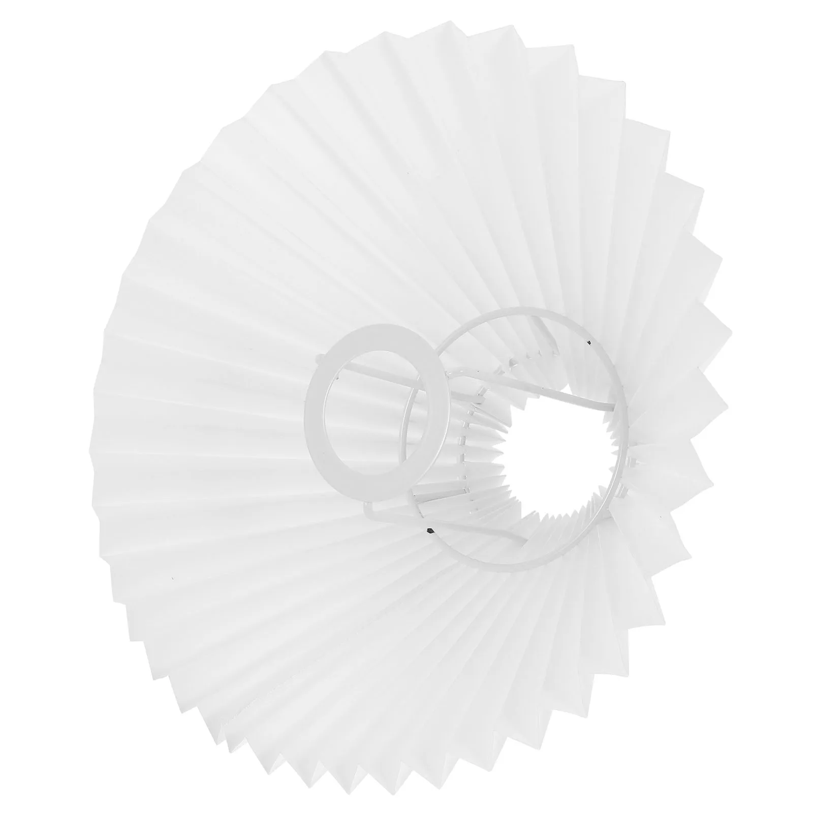 

Pleated Lamp Shade White Mini Table Light Shades for Floor Lamps E27 DIY Bedroom Living Room Study Office Decor Accessories