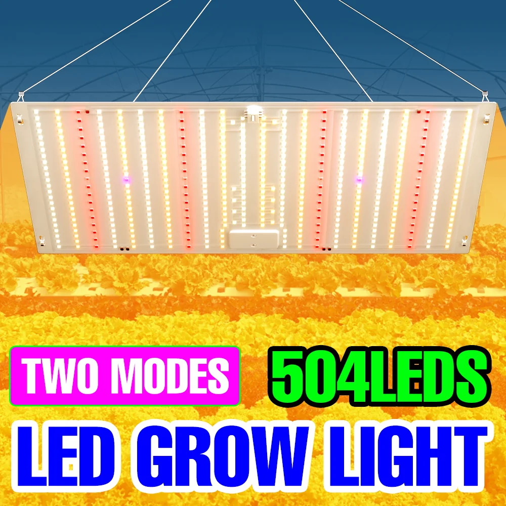 LED Grow Lights Full Spectrum Panel Plant Lamp Flower Hydroponics Greenhouse Vegetable Cultivation Sun Like With White Red UV IR