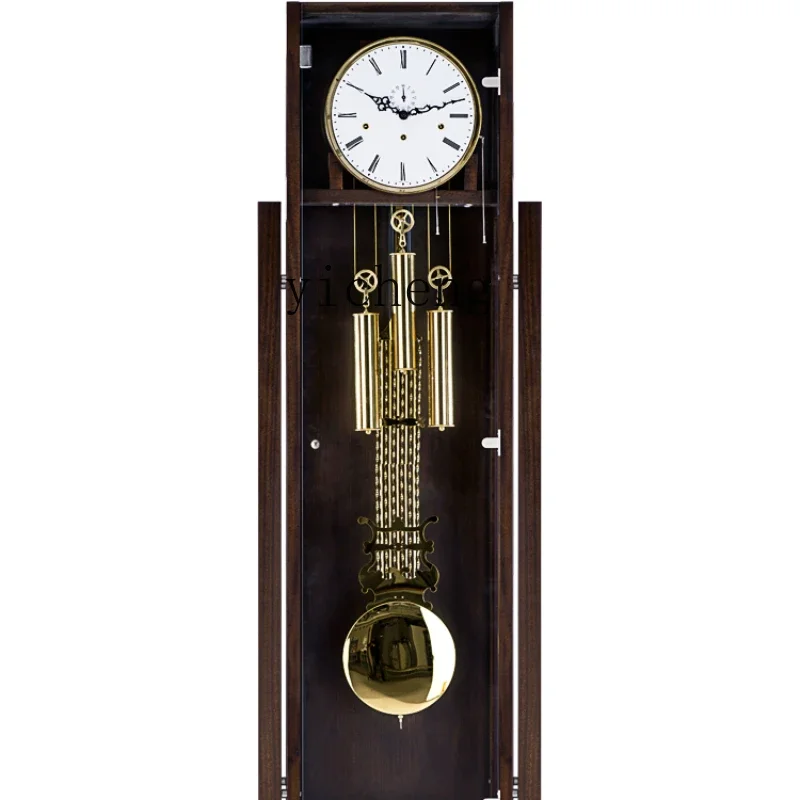 European Style the Grandfather Clock Living Room Simple Vertical Mechanical Clock Light Luxury the Grandfather Clock