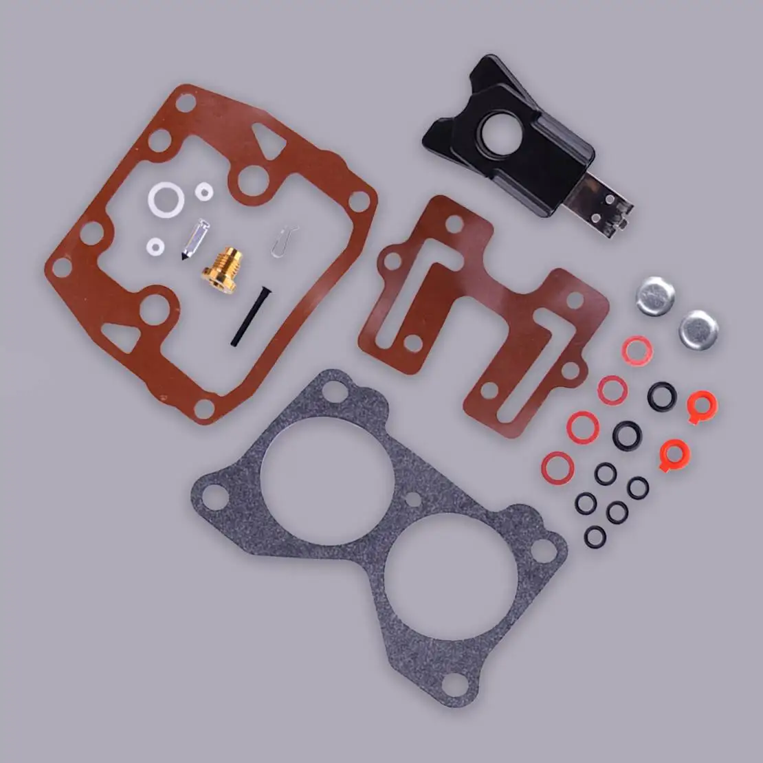 

Комплект для ремонта карбюратора, подходящий для Johnson Evinrude V4 V6 Crossflow 392550 390055 398526 434888 435443 439076 18-7046