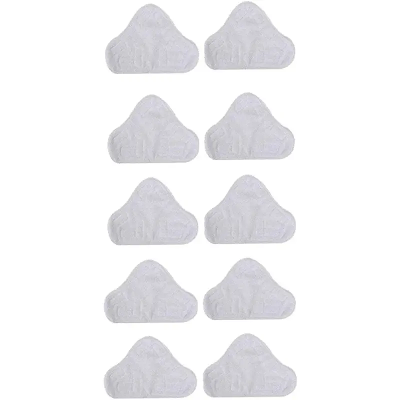 AB33-30 Pack Replacement Steam Mop Microfiber Cloth Pad For H2O Mop X5 Triangular Drag