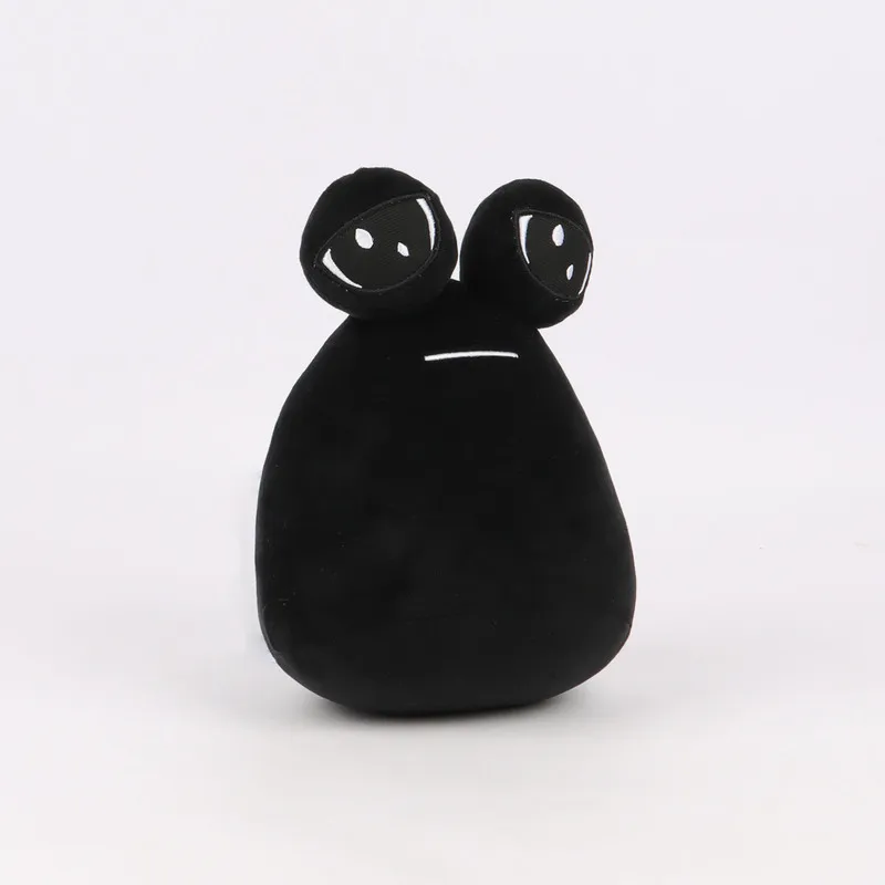 En Stock, juguete de peluche Pou, mascota alienígena oficial, muñeco de peluche, personaje del juego bonito, regalo de peluche para fanáticos de los niños, envío rápido