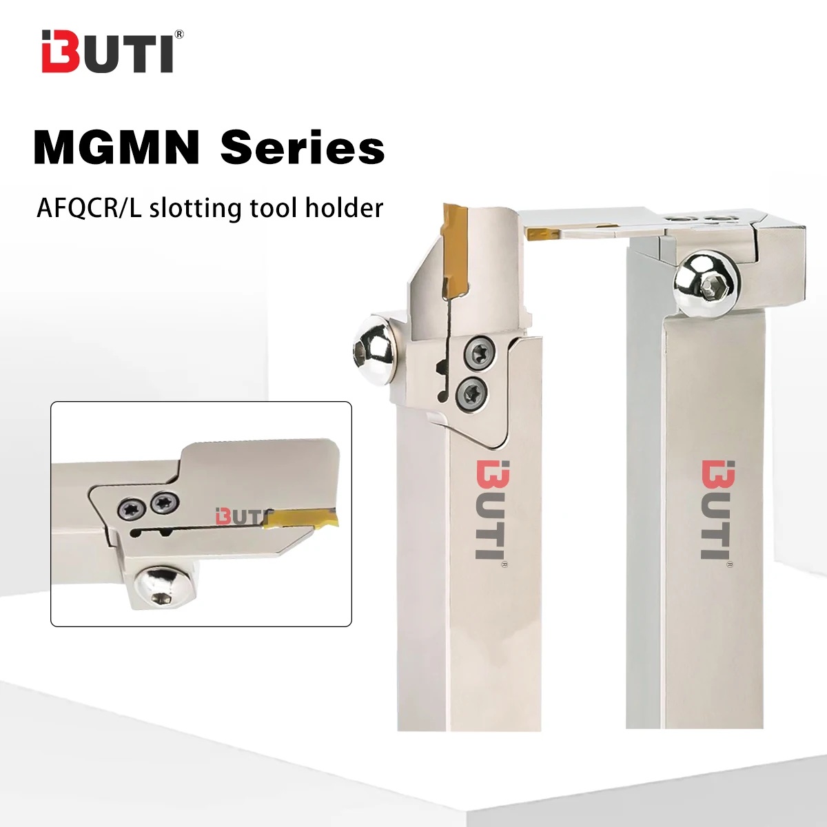 

MGMN Enlarged Cutting Depth Module Blades Head Combination Grooves Cutter With Interchangeable Outer End Face Grooves Cutter Bar