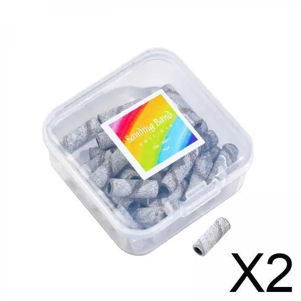 الفولاذ المقاوم للصدأ الرملي العصابات الحفر مسمار التدريبات بت حامل الكهربائية مانيكير باديكير أداة للعناية بالأظافر في المنزل #1