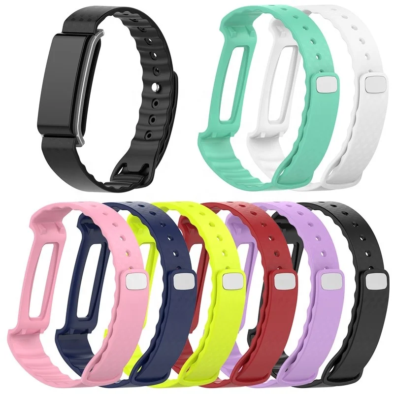 

Colorful Silicone Watch Bands For Huawei Honor Band A2 Smart bracelet Soft Replacement wristband