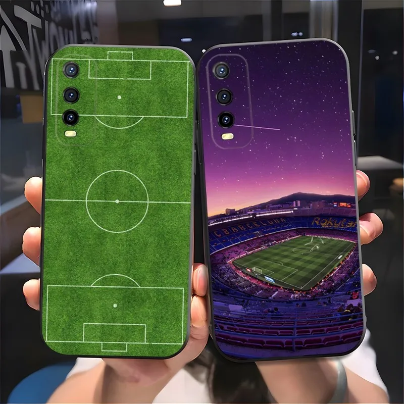 Football Stadium Phone Case For VIVO T1 Y33S Y31 Y21 Y76S Y74S Y73 X80 NEO5 IQOO Z6 9 NEO05S V23 PRO S12PRO Y26S Y24S Cover