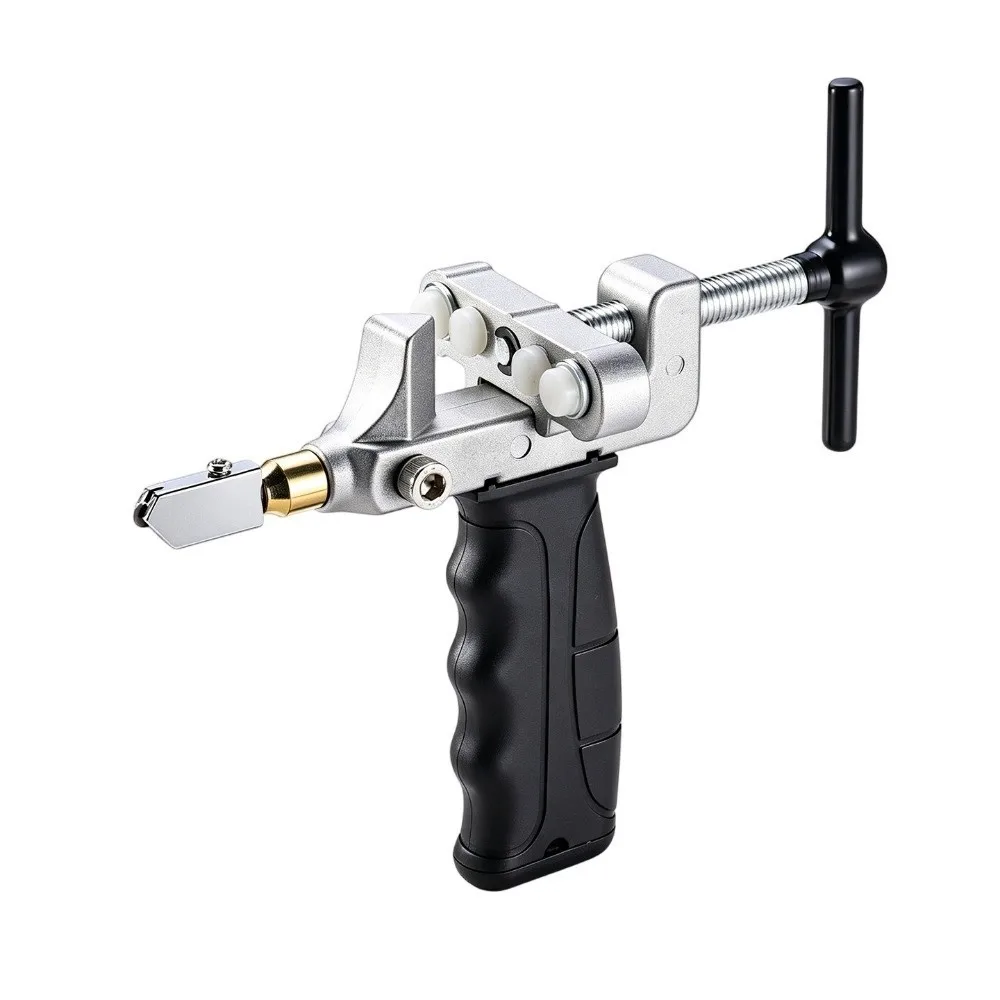 Hand Held 2 In 1 Tile Breaker High Efficiency Compact Size Glass Cutting Tool Fast Cut Craft Labor Save Hand Held Kit